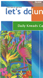 Mobile Screenshot of dailykneadscafe.com